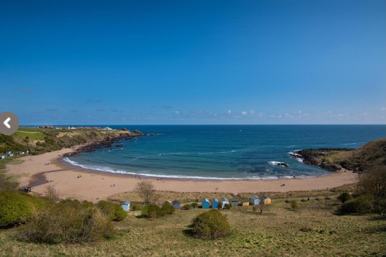 1 The Bay - Stunning Contemporary Flat On The Scottish Coast Lägenhet Coldingham Exteriör bild