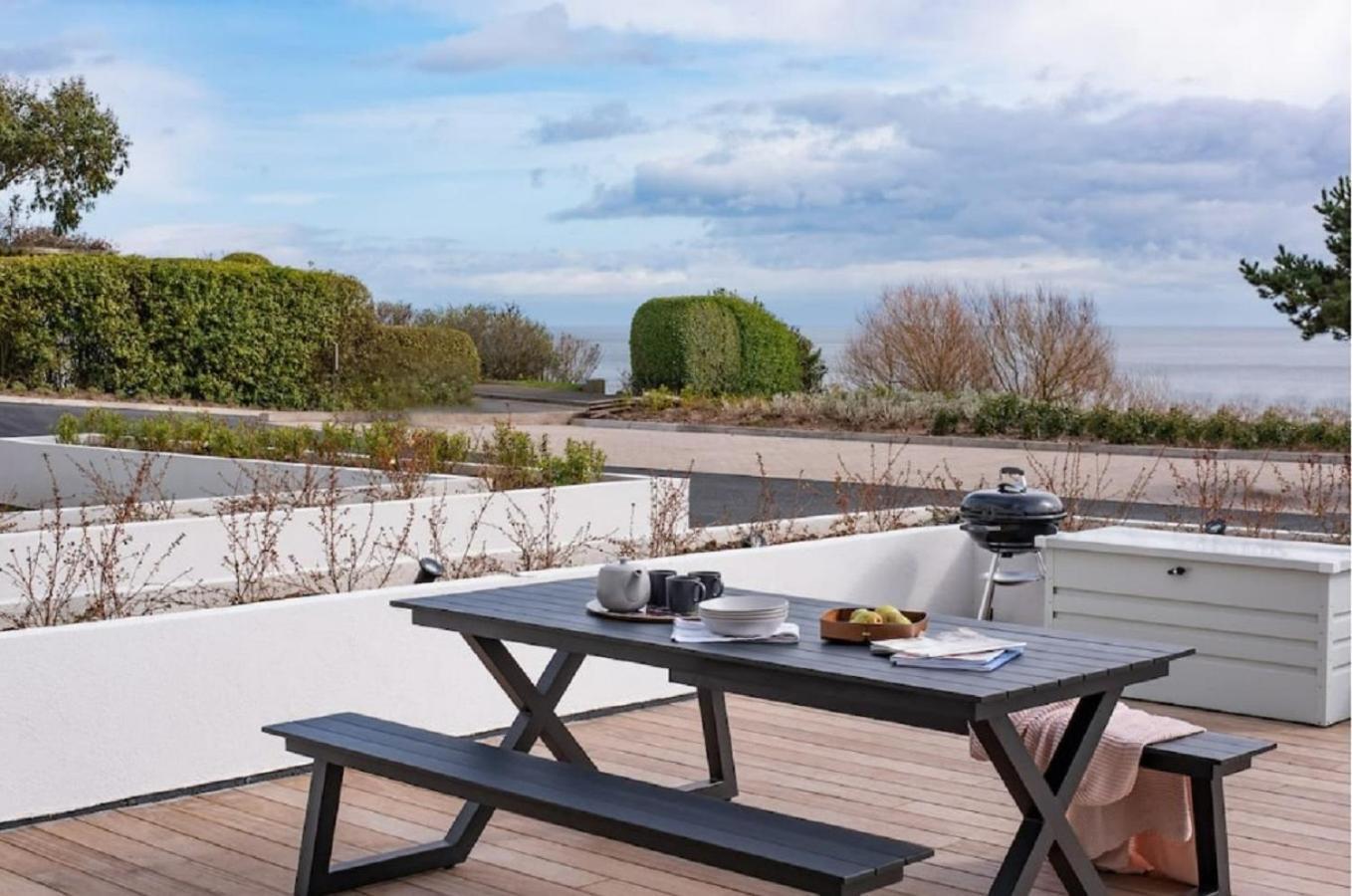1 The Bay - Stunning Contemporary Flat On The Scottish Coast Lägenhet Coldingham Exteriör bild